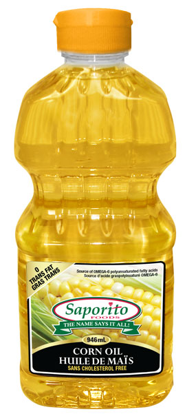 Saporito Foods Corn Oil Saporito 946mL