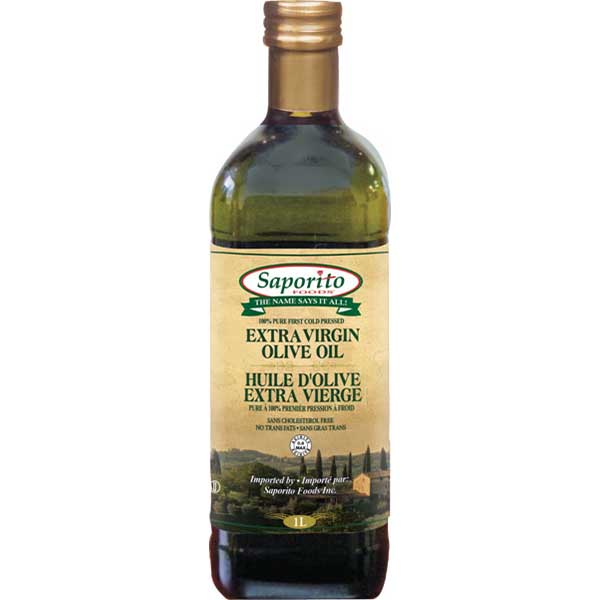 Saporito Foods Extra Virgin Olive Oil Italy 1L Bottle