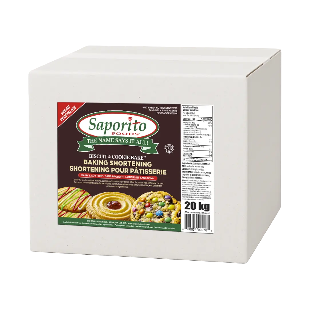 Saporito-Foods-Biscuit&CookieBake™-Baking-Shortening-20kg-Cube Saporito-Foods-Biscuit&CookieBake™-Baking-Shortening-20kg-Cube